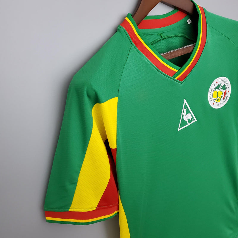 Camisa Senegal Retro Verde 2002